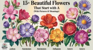 15+ Beautiful Flowers That Start With A (With Pictures & Meanings)