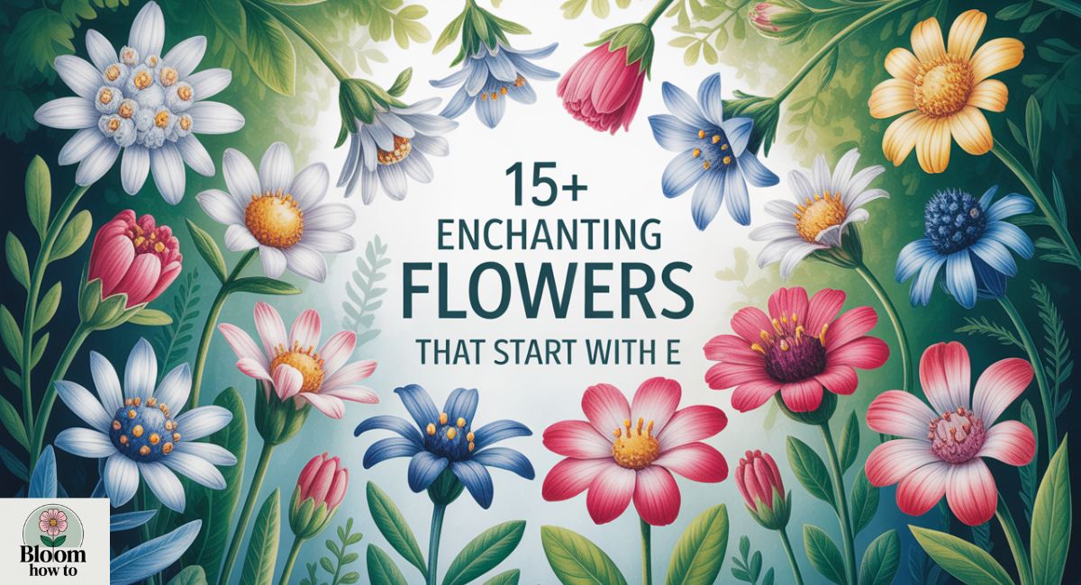 15+ Enchanting Flowers that Start with E