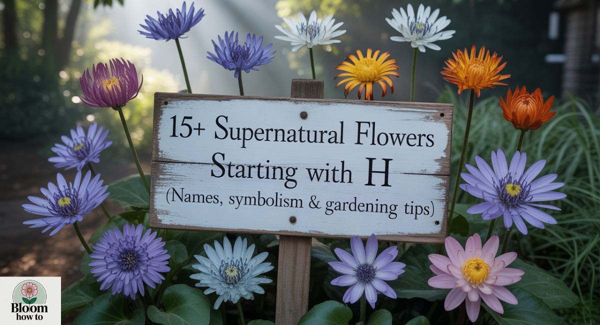15+ Supernatural Flowers Starting With H (Names, Symbolism & Gardening Tips)