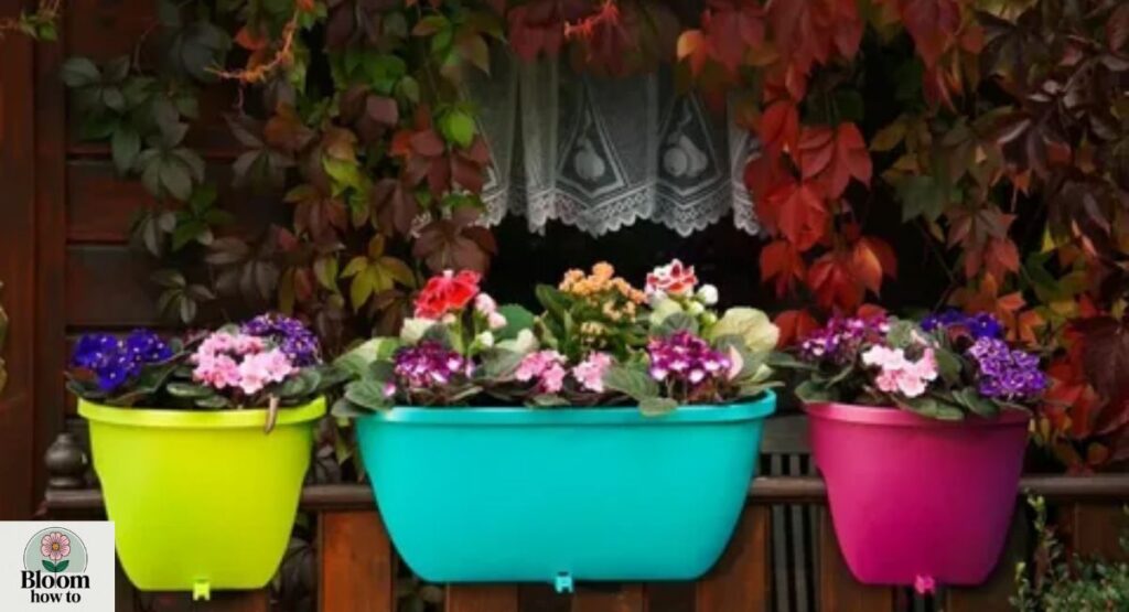 Planting Flowers in Balcony Pots